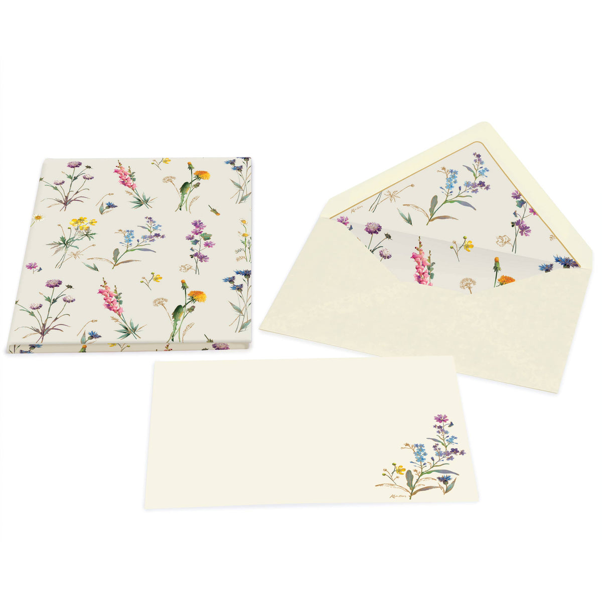 LARGE NOTEPAD - "WILD FLOWERS"