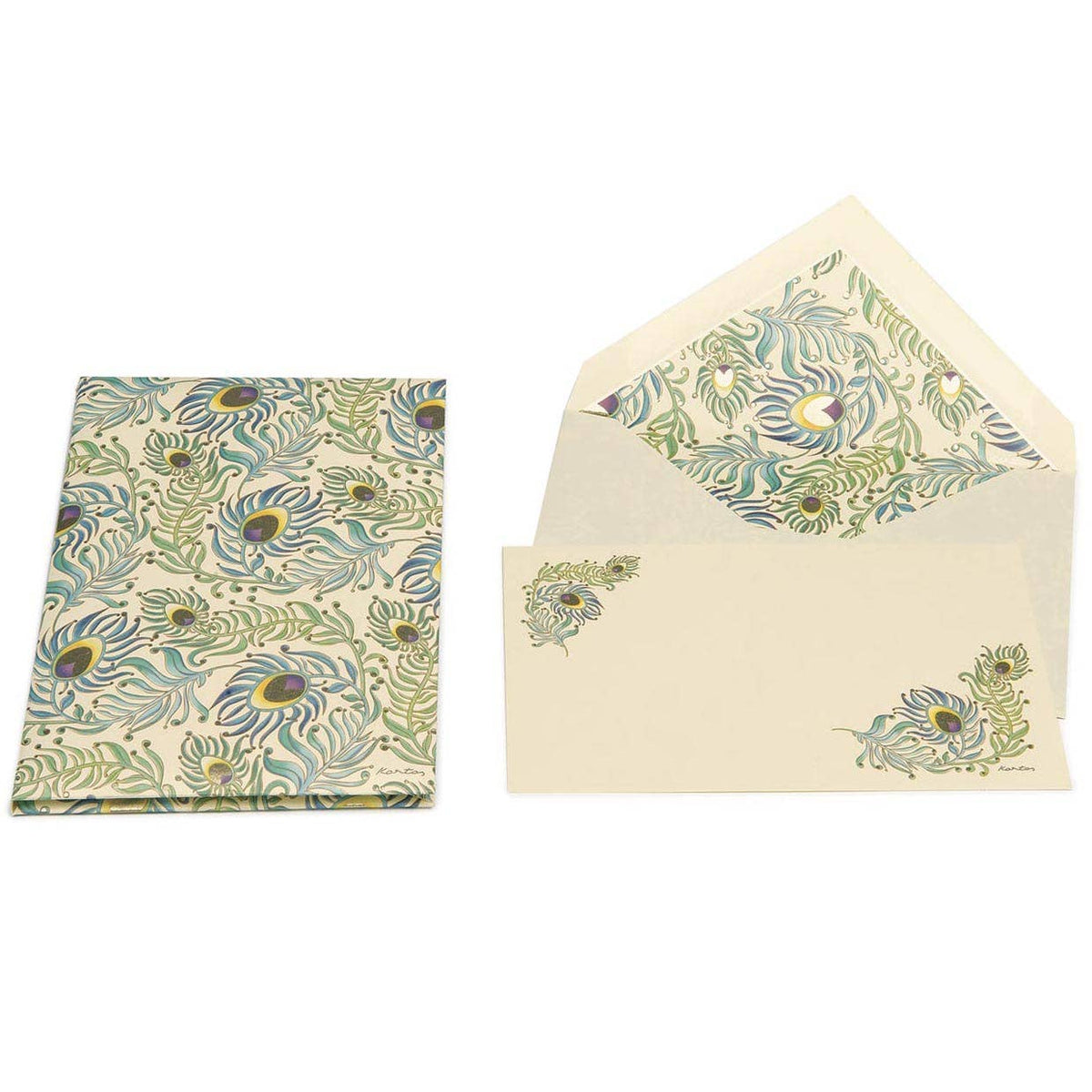Kartos “Peacock” Medium Notepad