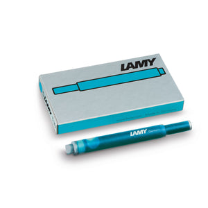 LAMY T 10 Giant Ink Cartridge Fountain Pen Refill Pacific Blue