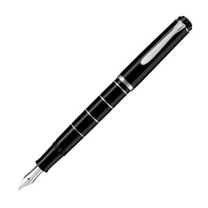 Pelikan Classic M215 Black-Silver Rings Fountain Pen