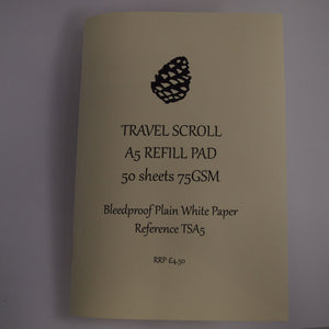 Travel Scroll A6 refill pad