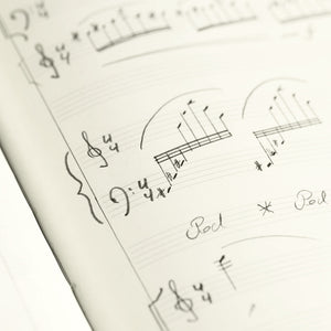 LEUCHTTURM1917 A4+ Master Slim Sheet Music Notebook Page Detail