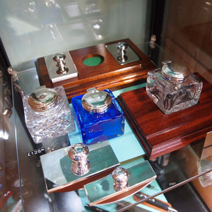Silver Plated Inkwells by Hardwicke Collection arrive at Penfax