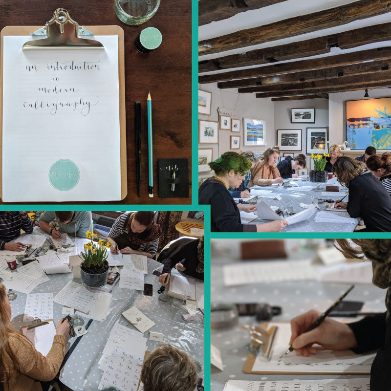 Modern Calligraphy Workshops proving great success...