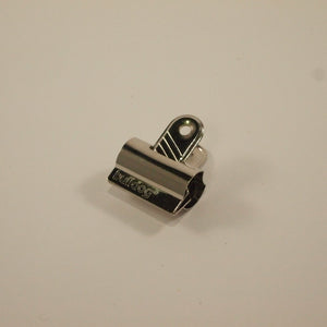 Bulldog clip nickel 20 mm - single image