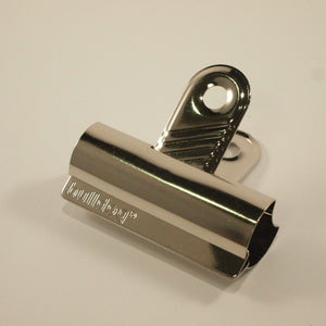 Bulldog clip nickel 50 mm - single image