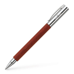 Faber-Castell Ambition Wood / Chrome-plated Roller Ball Pen Image 1