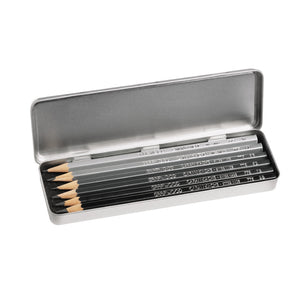 Caran d'Ache Grafwood 775 Pencils and Tin (6) - image 2