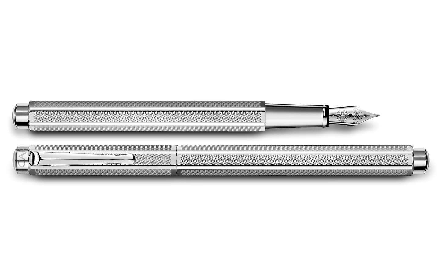 Caran d'Ache Ecridor Retro Fountain Pen - Palladium