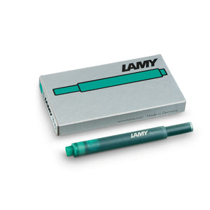 LAMY T 10 Giant Ink Cartridge Fountain Pen Refill Green