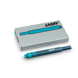 LAMY T 10 Giant Ink Cartridge Fountain Pen Refill Turquoise