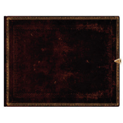 Paperblanks Old Leather Black Moroccan - Guest Book