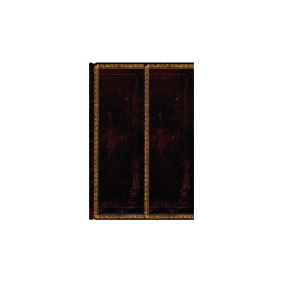 Paperblanks Old Leather Black Moroccan Journal - Flexi Mini