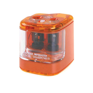 Jakar Battery Operated Pencil double Pencil sharpener orange