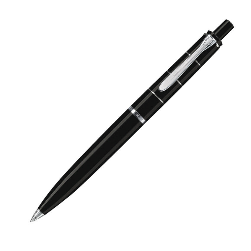 Pelikan Classic K 215 Black-Silver Rings Ballpoint Pen Image 1