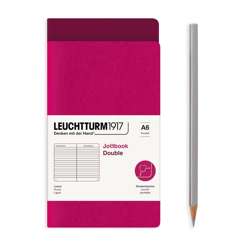 LEUCHTTURM1917 A6 Jottbook Double Pocket