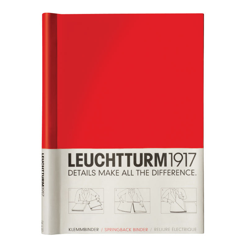 Leuchtturm Springback folder red