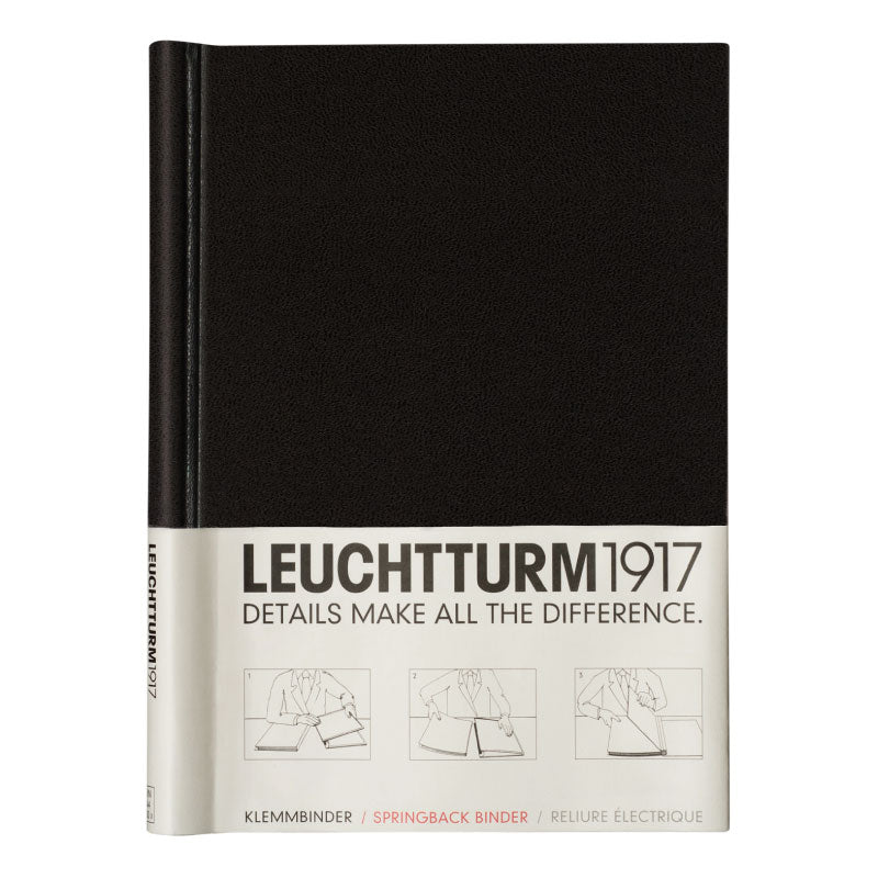Leuchtturm Springback folder black 