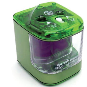 Jakar Battery Operated Pencil double Pencil sharpener green