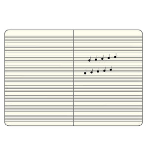 LEUCHTTURM1917 A4+ Master Slim Sheet Music Notebook Page Layout