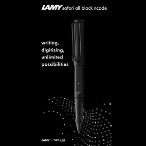 Lamy Safari All Black NCode Smartpen Digital Writing Notebook Set