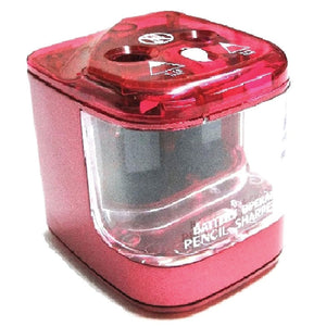 Jakar Battery Operated Pencil double Pencil sharpener dark pink