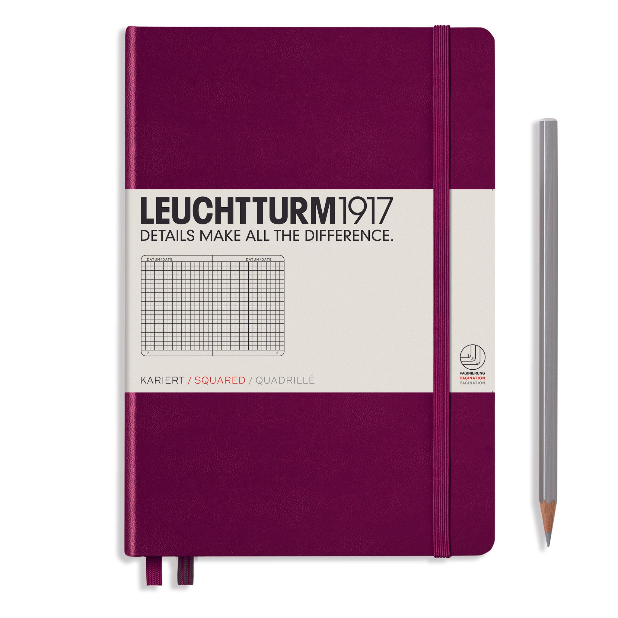 LEUCHTTURM1917 Medium Notebooks (A5) - Hardback