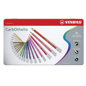 STABILO Carbothello Chalk Pastel Colouring Pencils